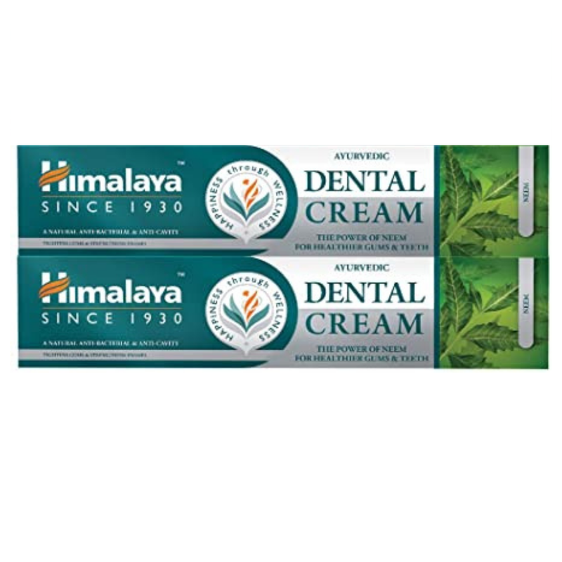 Himalaya Ayurvedic Dental Cream - Neem (Twin pack) 100g x 2-London Grocery