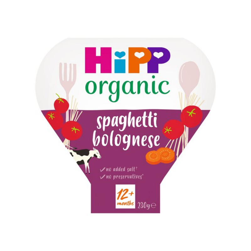 Hipp Organic Classic Spaghetti Bolognese 230gr-London Grocery