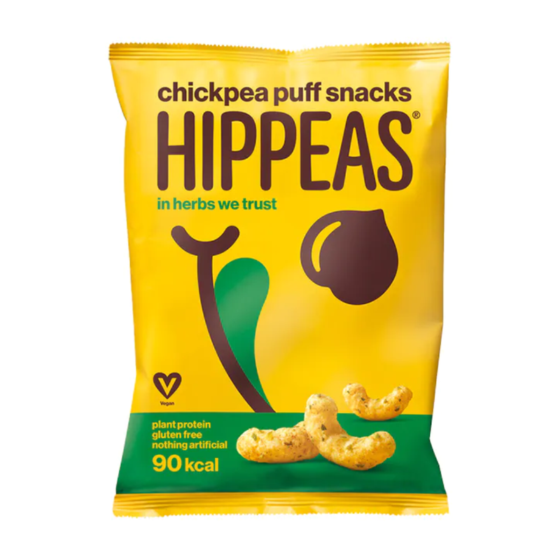 Hippeas In Herbs we Trust Chickpea Puff Snacks 22g | London Grocery