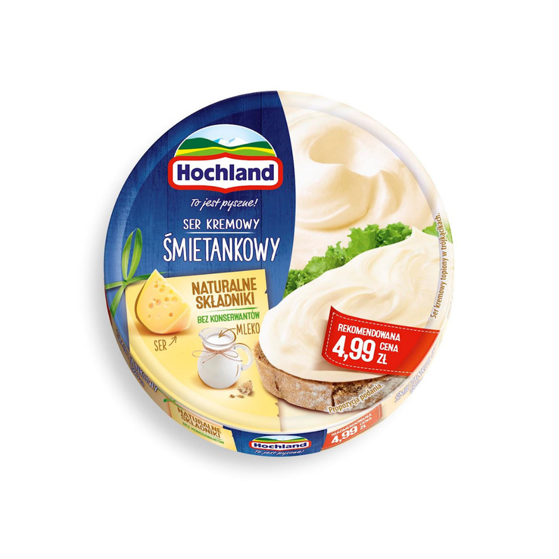 Hochland Creamy Triangular Cheese 180gr-London Grocery