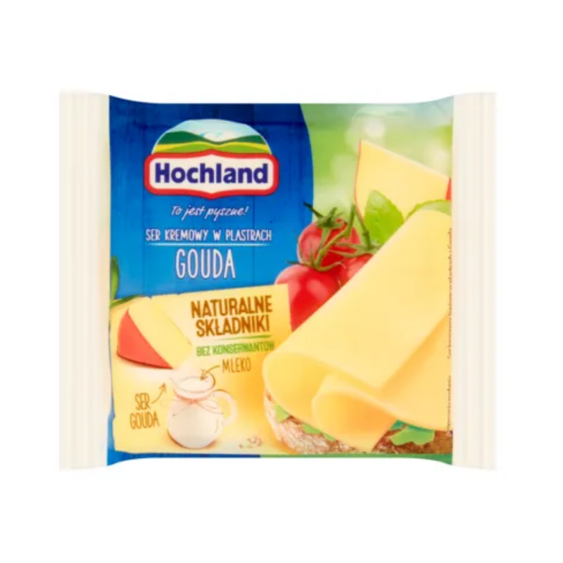 Hochland Sliced Gouda Cheese 130gr-London Grocery