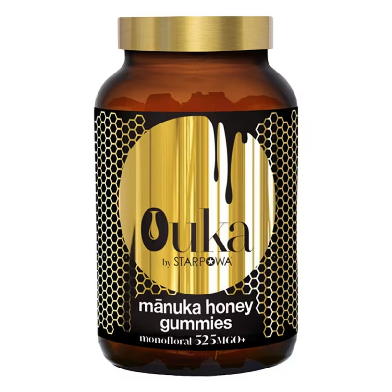 Starpowa Ouka Manuka Honey Gummies Monofloral 525 MGO+ 60 Gummies | London Grocery