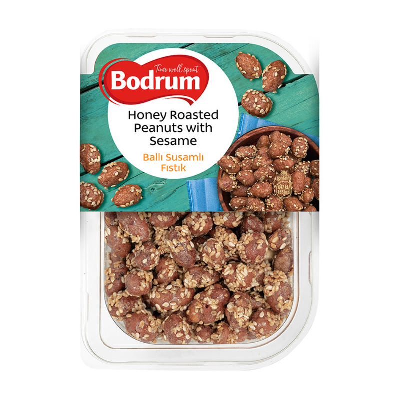 Bodrum Honey Roasted Peanuts 150gr -London Grocery