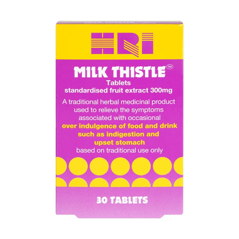 HRI Milk Thistle 30 Tablets | London Grocery