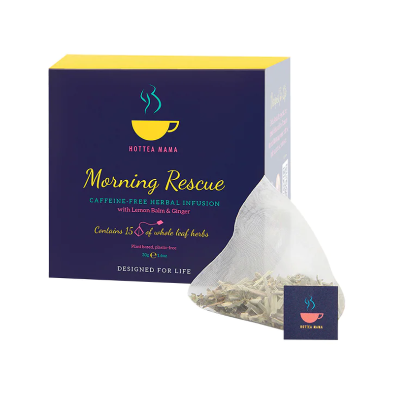 HotTea Mama Morning Rescue Herbal Tea 15 Tea Bags | London Grocery