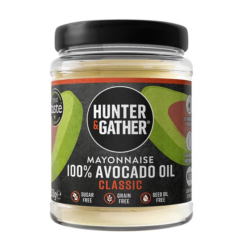 Hunter & Gather Classic Avocado Oil Mayo 250g | London Grocery