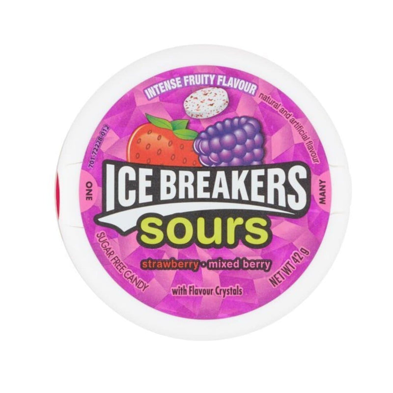 Ice Breakers Mixed Berry Sours 42gr-London Grocery