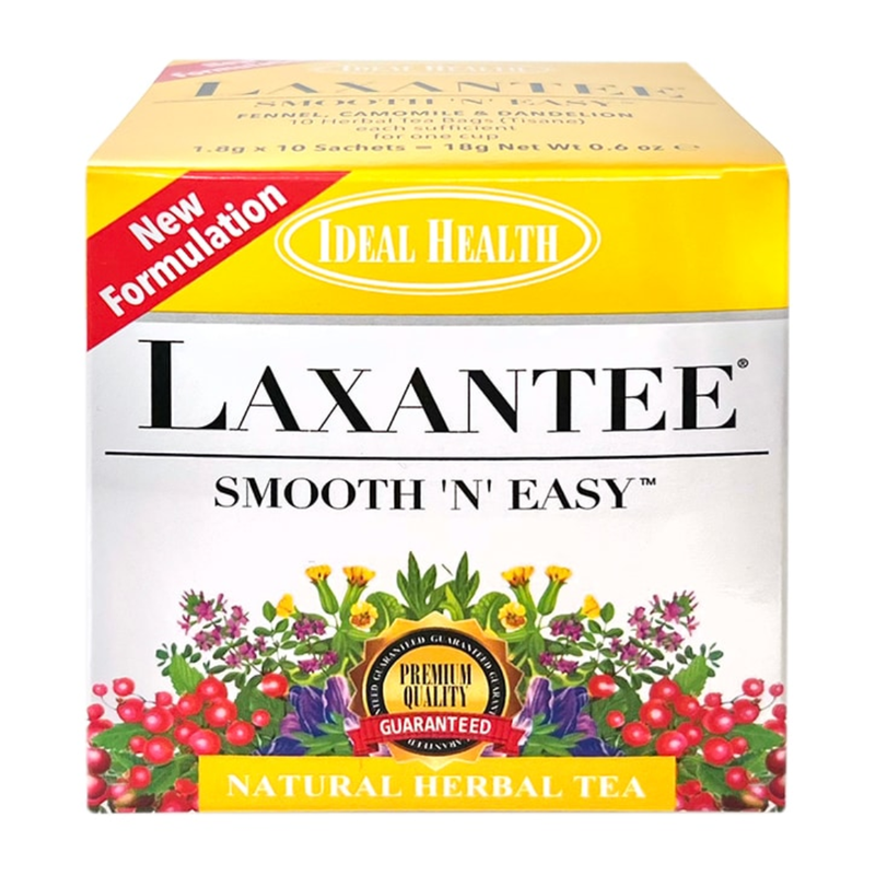 Ideal Health Laxantee Smooth 'N' Easy 10 Tea Bags | London Grocery