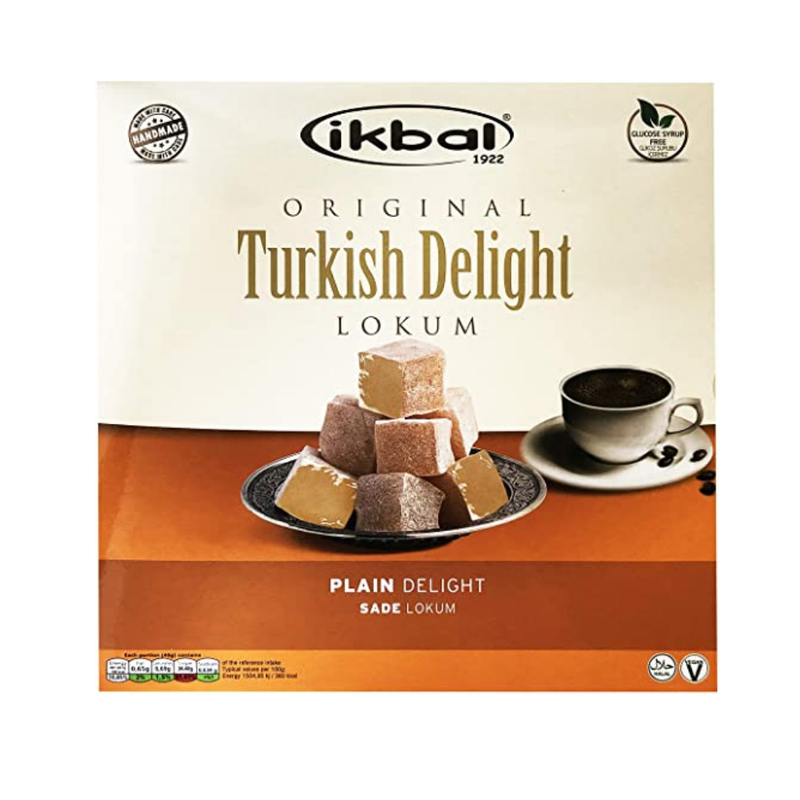 IKBAL Turkish Delight - Plain 350g-London Grocery