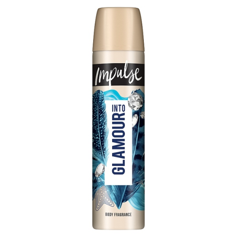 Impulse Into Glamour Body Spray Deodorant 75ml - London Grocery