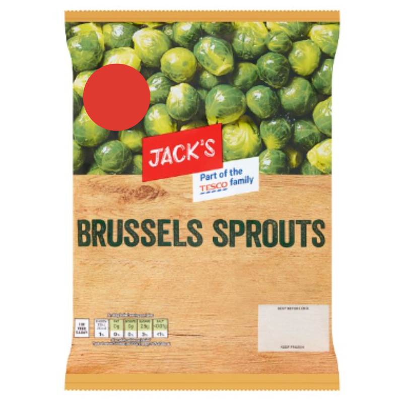 Jack's Brussels Sprouts 500g x 8 Packs | London Grocery