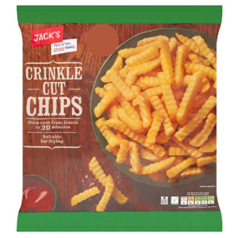 Jack's Crinkle Cut Chips 750g x 8 Packs | London Grocery