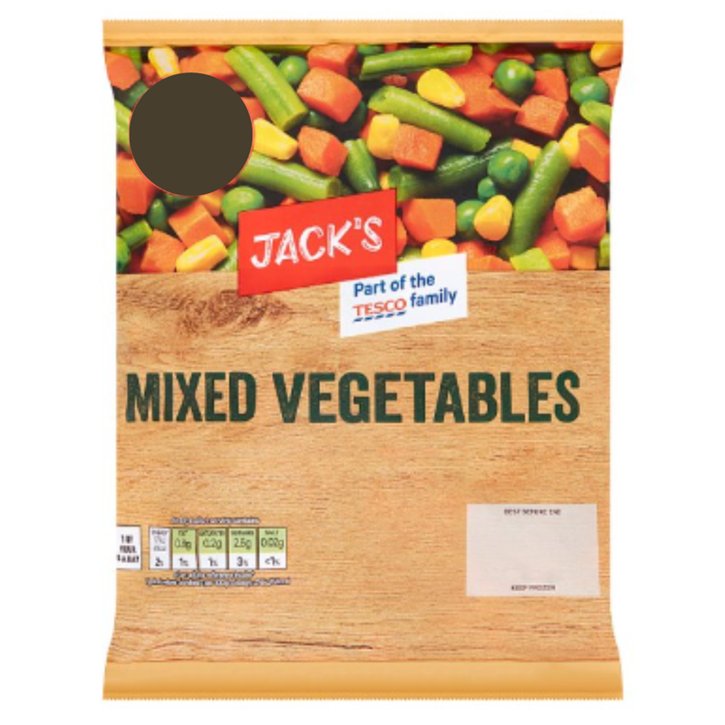 Jack's Mixed Vegetables 500g x 8 Packs | London Grocery