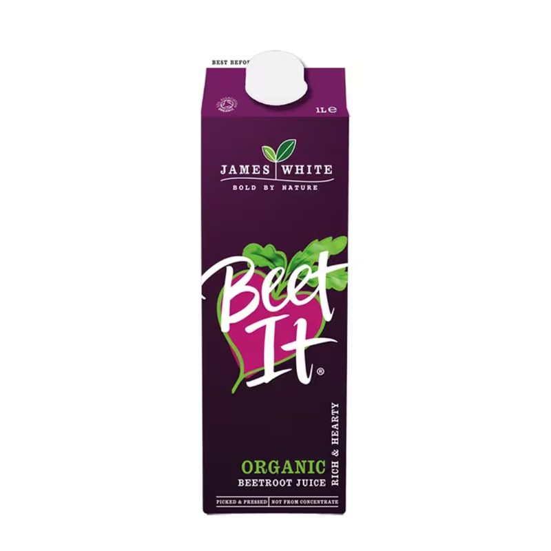 James White Drinks Beet It Organic Beetroot Juice 1L | London Grocery
