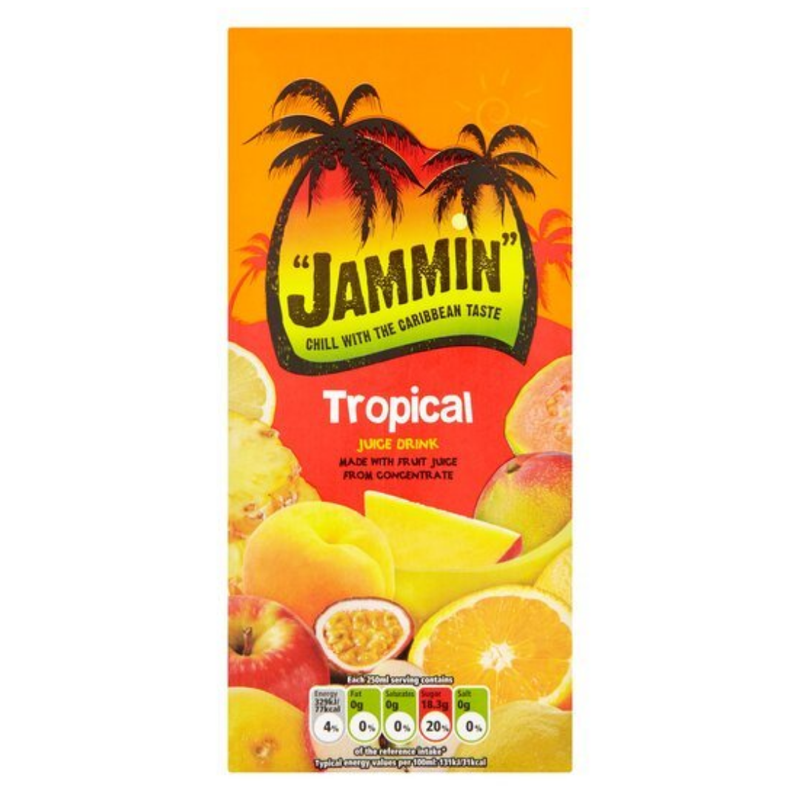 Jammin Tropical Juice Drink 1 Litre-London Grocery