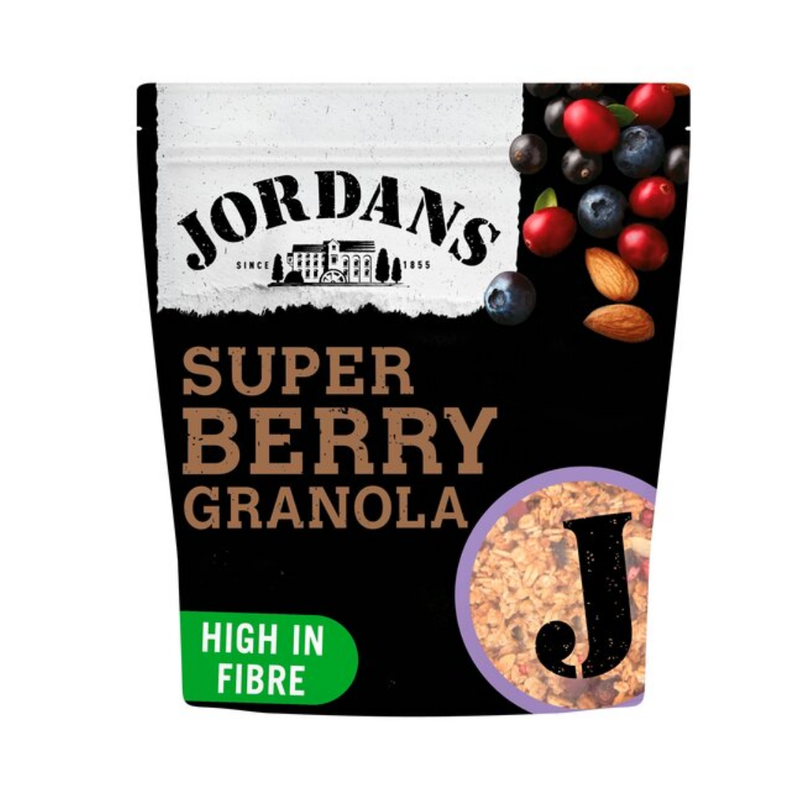 Jordans Super Granola Berry 550gr-London Grocery