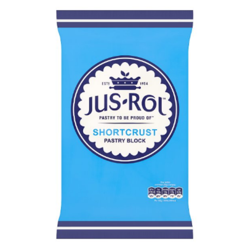 Jus-Rol Shortcrust Pastry Block 1.5kg x 4 Packs | London Grocery