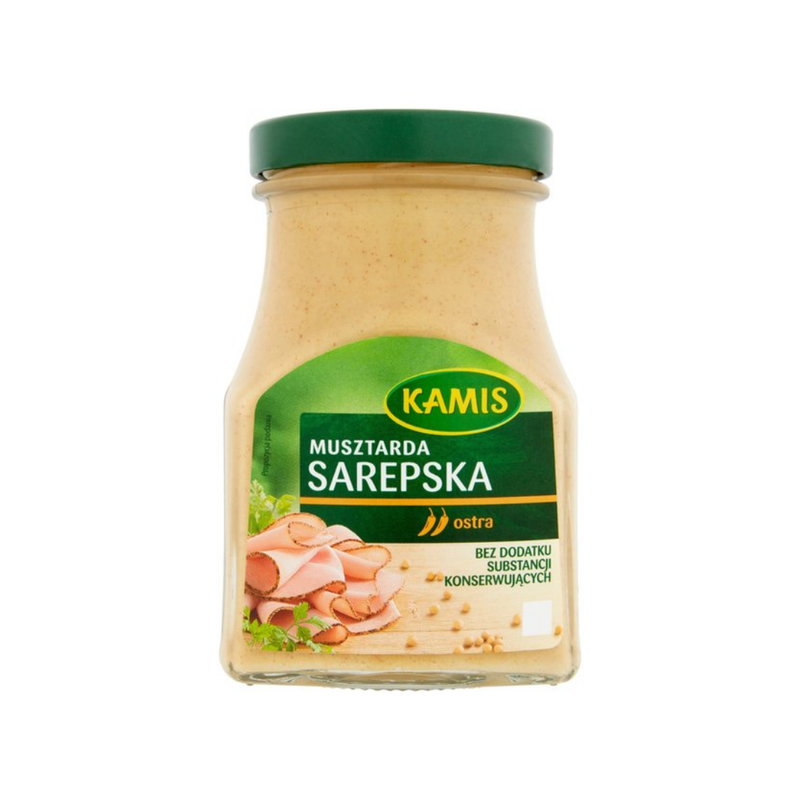 Kamis Classic Mustard (Sarepska) 185gr-London Grocery