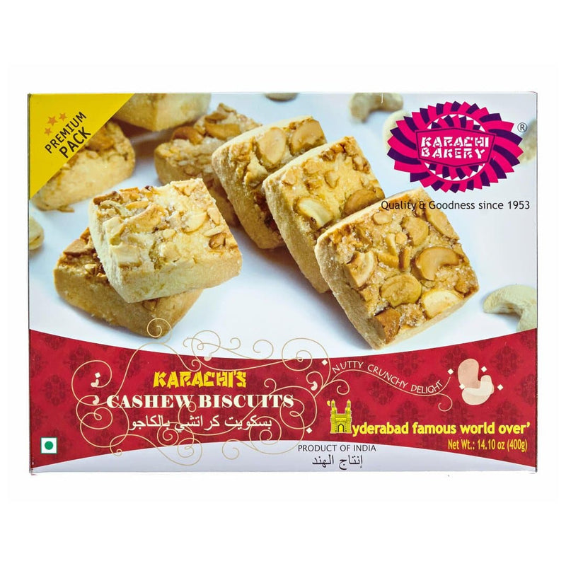 Karachi Bakery - Cashew Biscuits 400gr-London Grocery