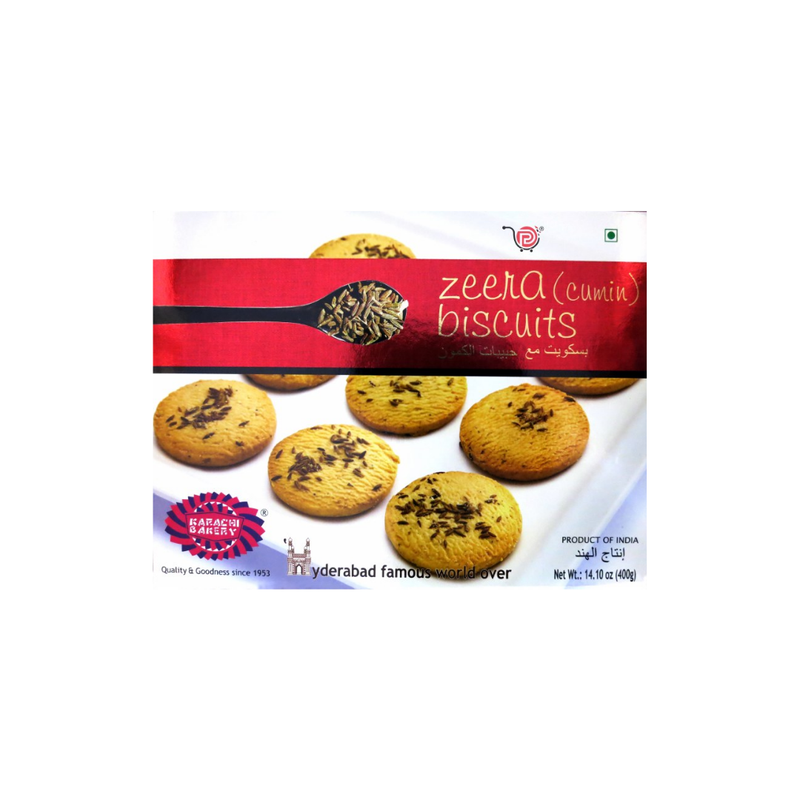 Karachi Bakery - Zeera Biscuits 400gr-London Grocery