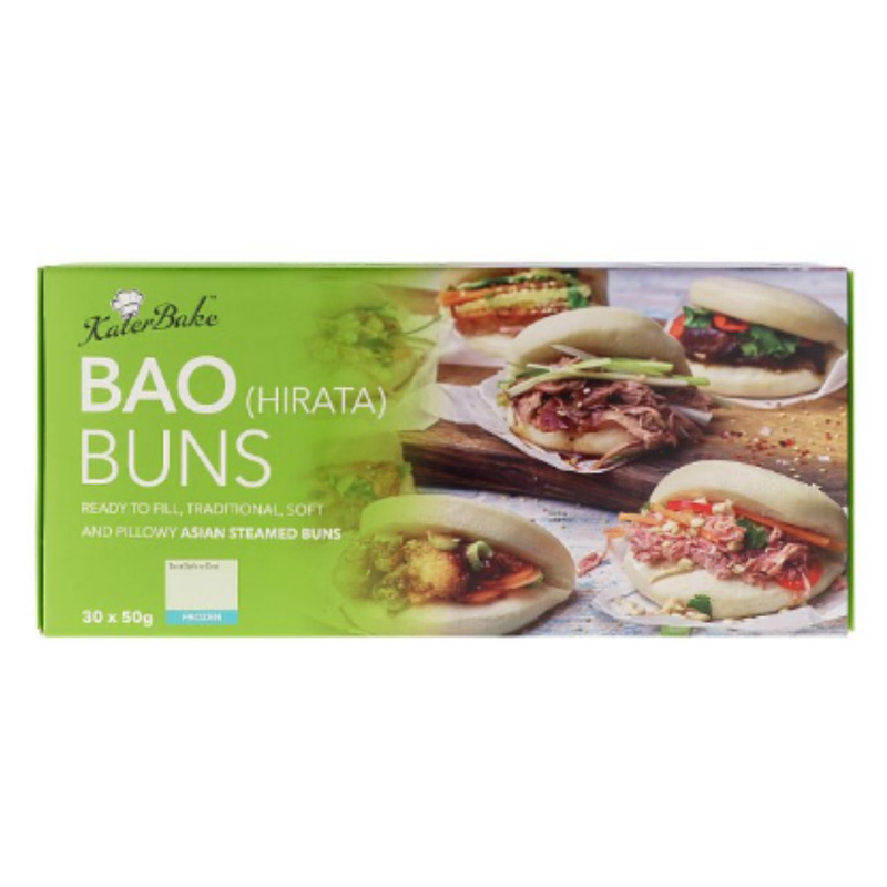 Kater Bake Bao Hirata Buns 3.0kg x 2 Packs | London Grocery