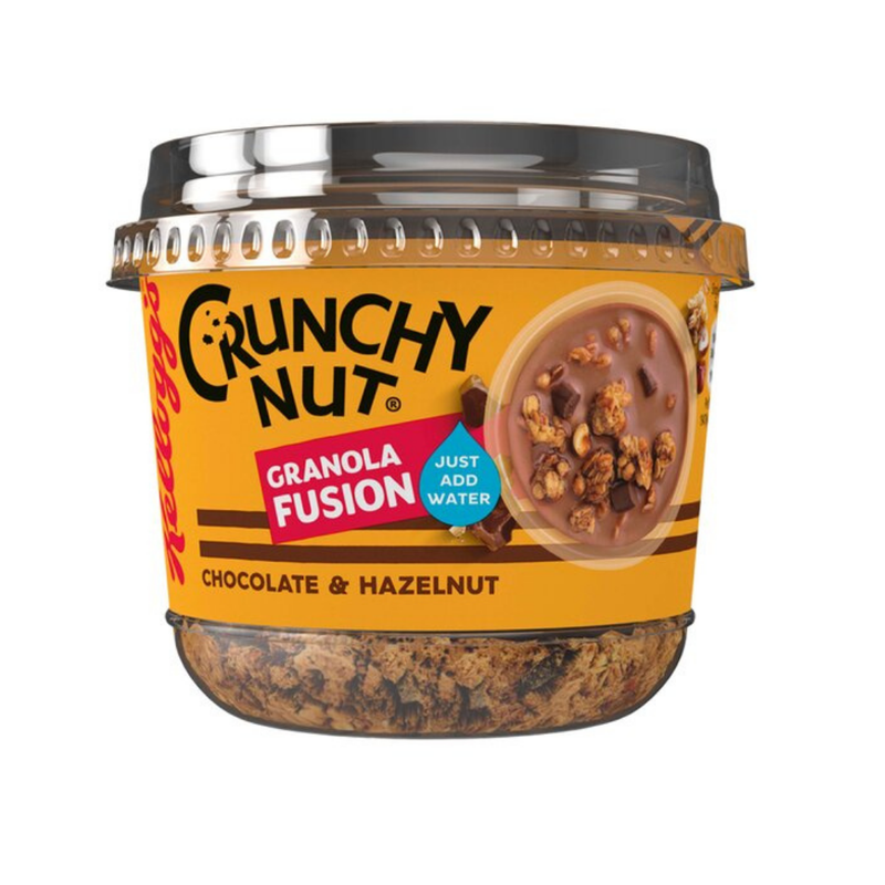 Kellogg's Crunchy Nut Chocolate & Hazelnut Granola Fusion 65gr-London Grocery