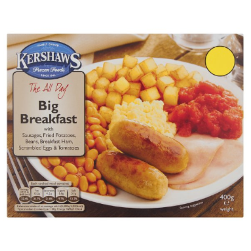 Kershaws The All Day Big Breakfast 400g x 12 Packs | London Grocery