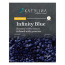 Kafelina Infinity Blue Coffee Beans with Blue Spirulina 250g | London Grocery