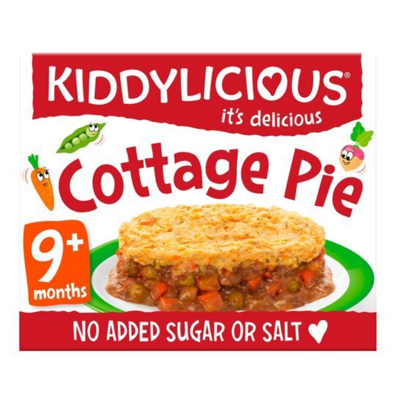 Kiddylicious Cottage Pie With Veggie Mash 180gr-London Grocery