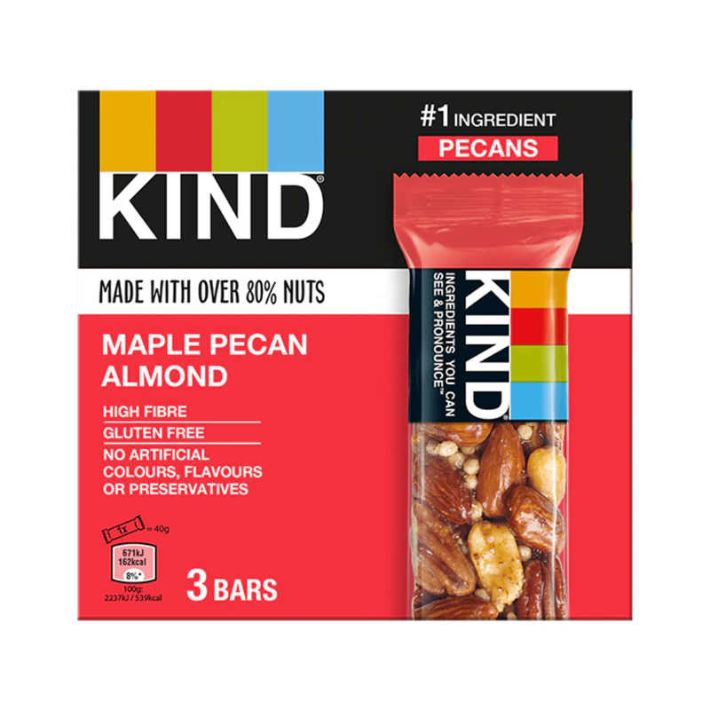 KIND Maple Pecan & Almond Multipack 3 x 30g | London Grocery