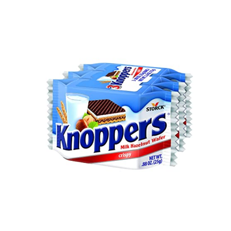 Knoppers Chocolate Wafers 3 x 75gr-London Grocery