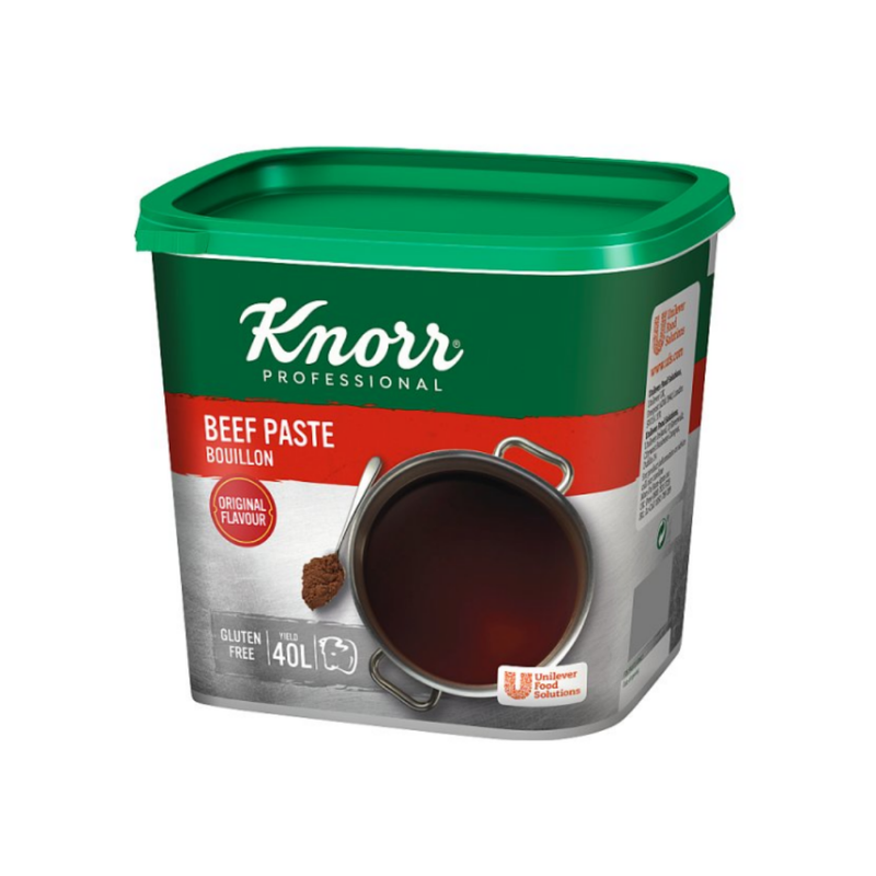Knorr Professional Beef Paste Bouillon 1kg x 2 cases   - London Grocery