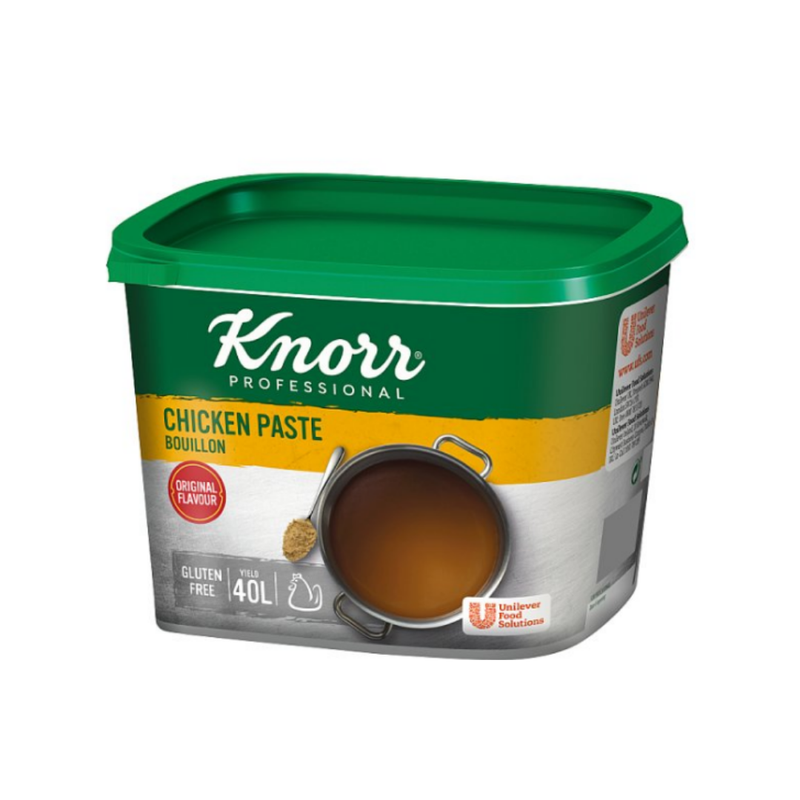 Knorr Professional Chicken Paste Bouillon 1kg x 2 cases  - London Grocery