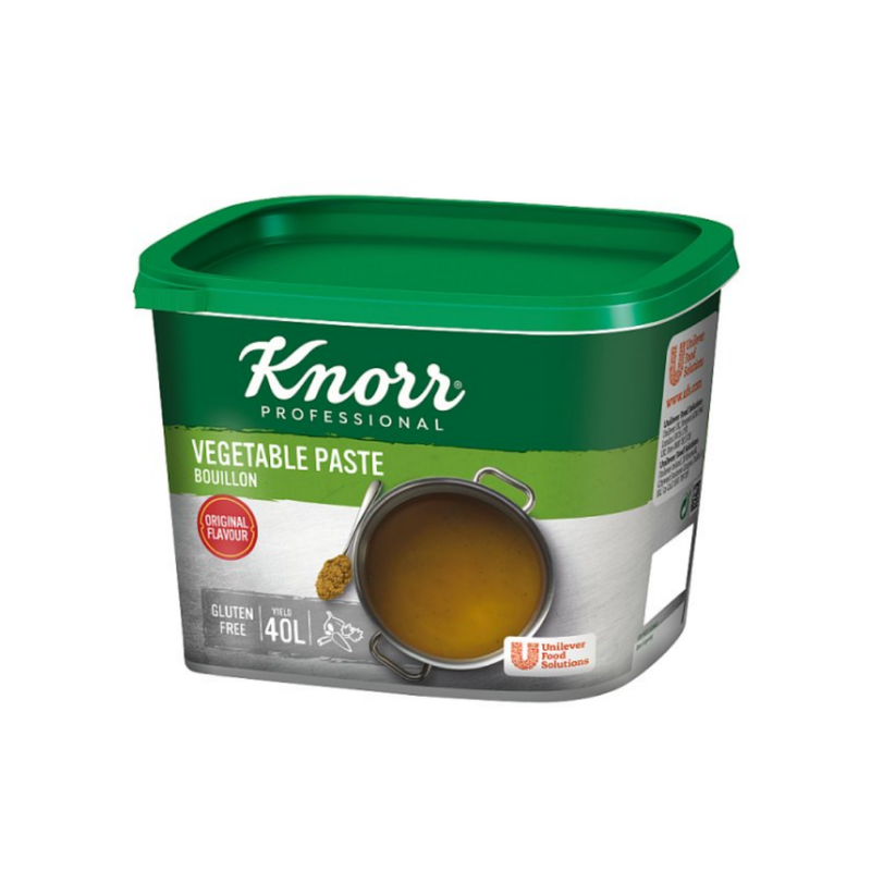 Knorr Professional Vegetable Paste Bouillon 1kg x 2 cases - London Grocery