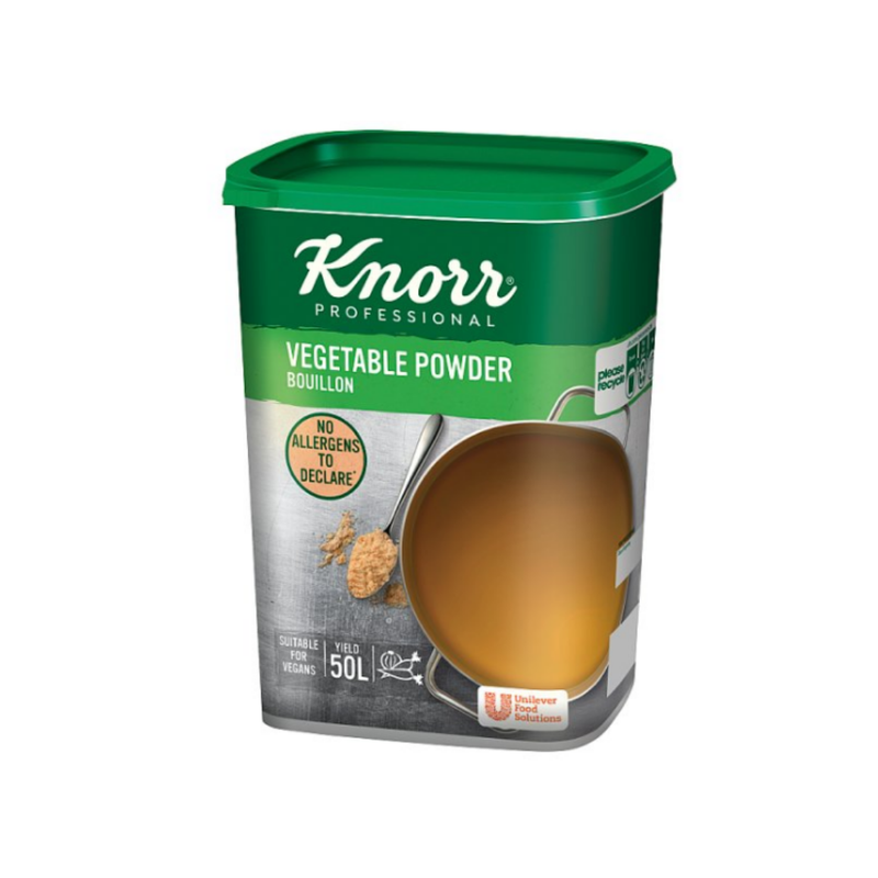 Knorr Professional Vegetable Powder Bouillon 1kg x 3 cases  - London Grocery