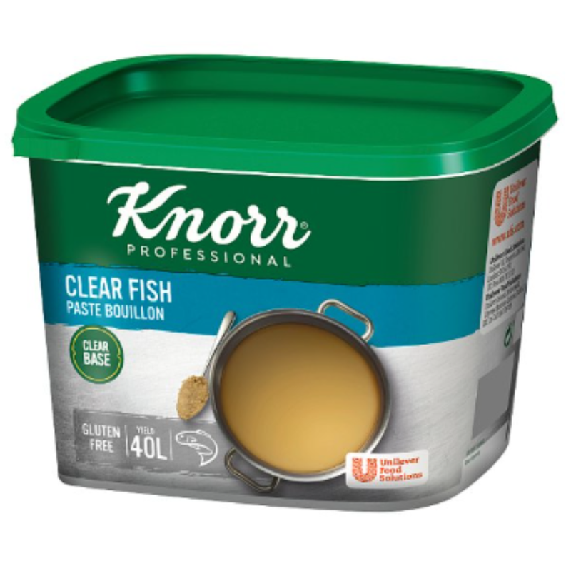 Knorr Professional Clear Fish Paste Bouillon 1000g x 3 - London Grocery