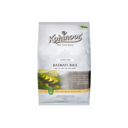Kohinoor Extra Fine Basmati Rice 20kg - London Grocery