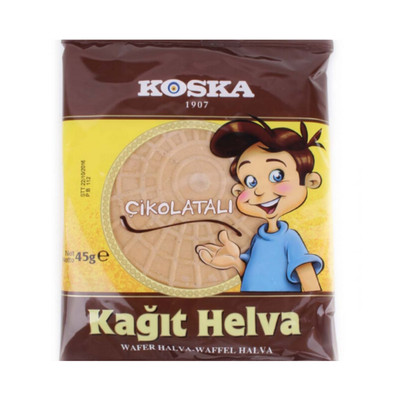 Koska Wafer Halva (Kagit Helva Cikolatali) 45Gr-London Grocery