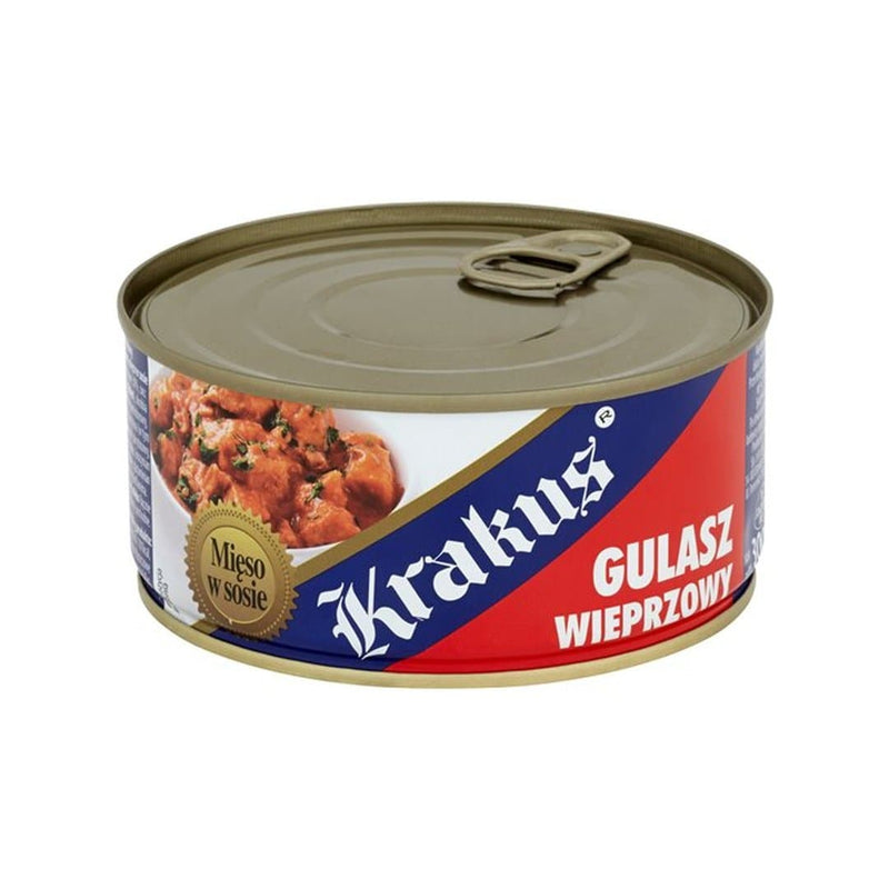 Krakus Canned Meat – Gulasz Wieprzowa 300gr-London Grocery