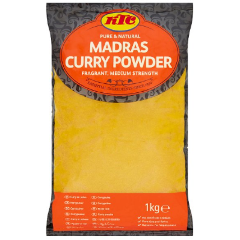 KTC Madras Curry Powder 1000g x 1 - London Grocery