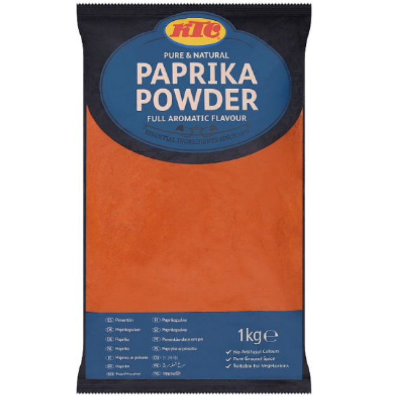 KTC Paprika Powder 1000g x 1 - London Grocery