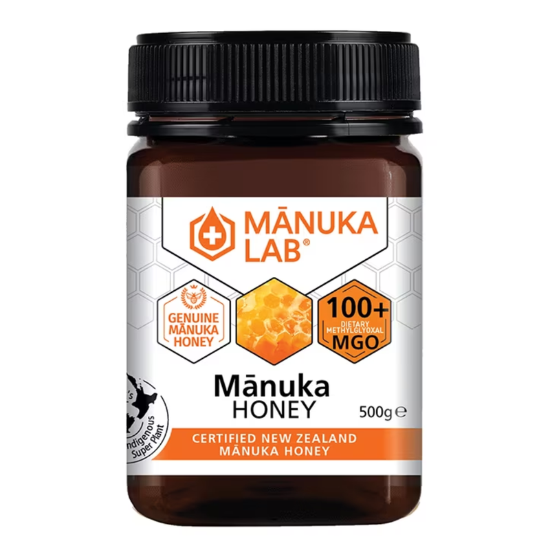 Manuka Lab Monofloral Manuka Honey 100 MGO 500g | London Grocery