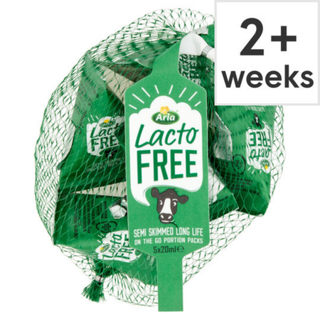 Lactofree Milk Longlife Portions 5X20ml-London Grocery