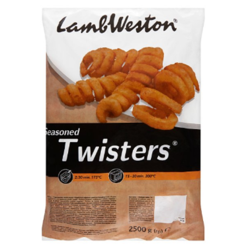 Lamb Weston Seasoned Twisters 2500g x 1 Pack | London Grocery