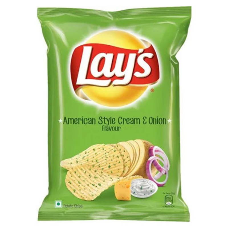 Lay's American Style Cream & Onion 52gr -London Grocery