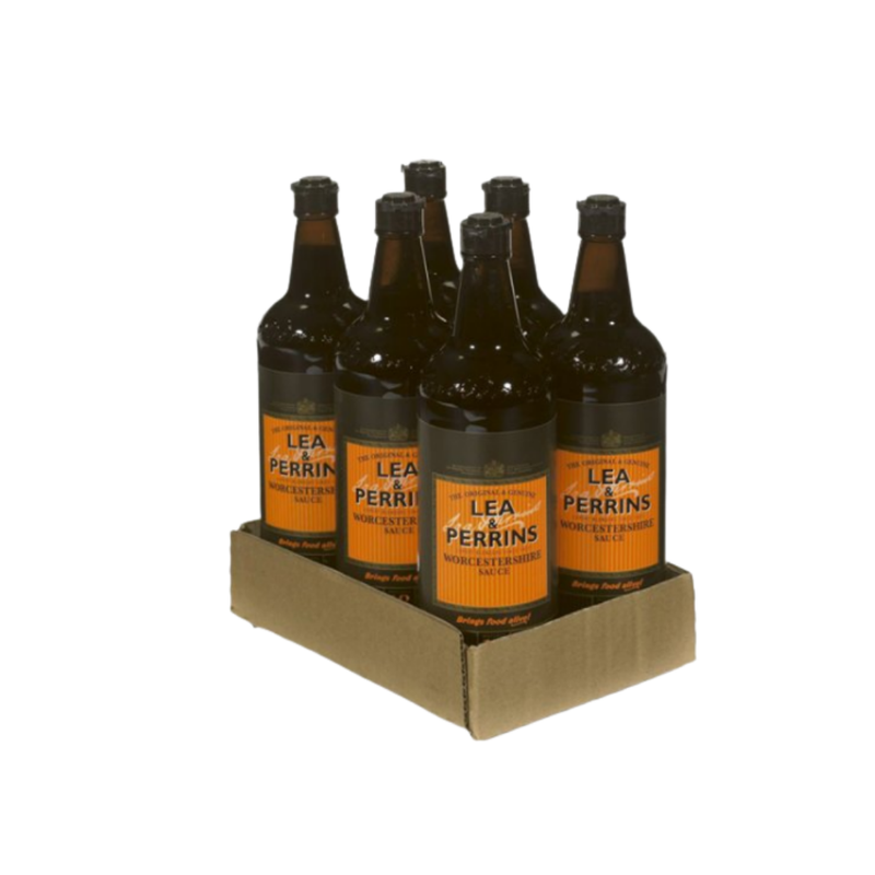 Lea & Perrins Worcestershire Sauce x 6 cases  - London Grocery
