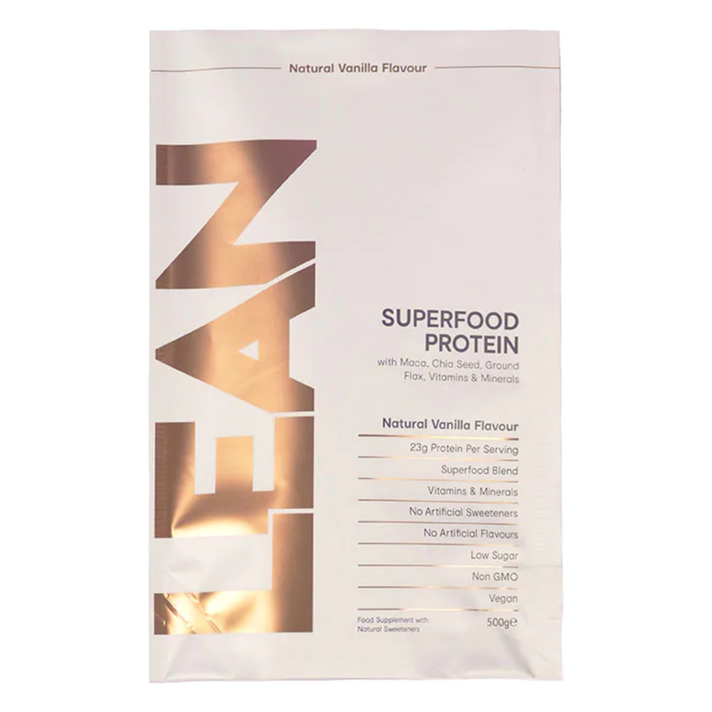 LEAN Superfood Protein Powder Vanilla 500g | London Grocery