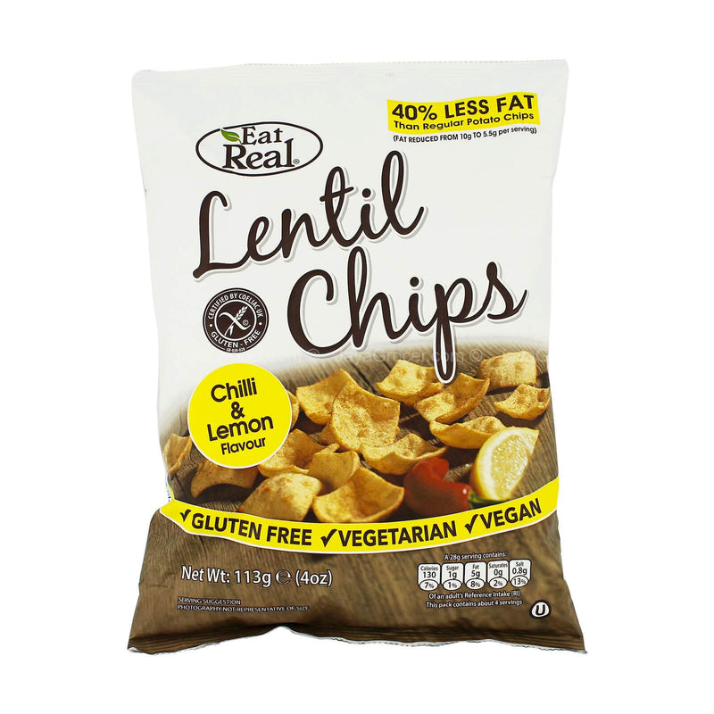 Eat Real Lentil Chilli & Lemon - London Grocery
