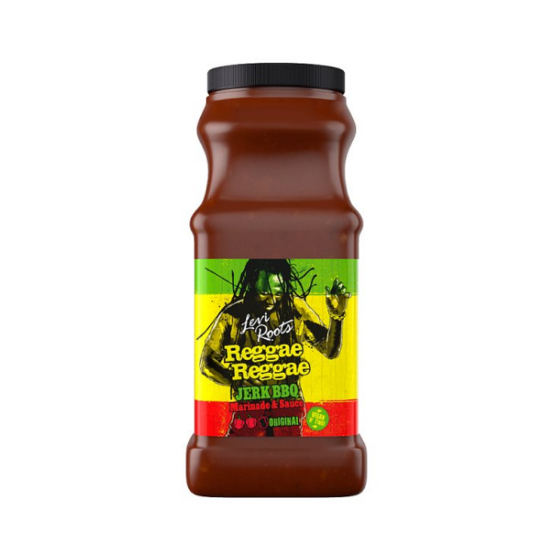 Levi Roots Reggae Reggae Jerk BBQ Marinade & Sauce Original 1L x 4 cases  - London Grocery
