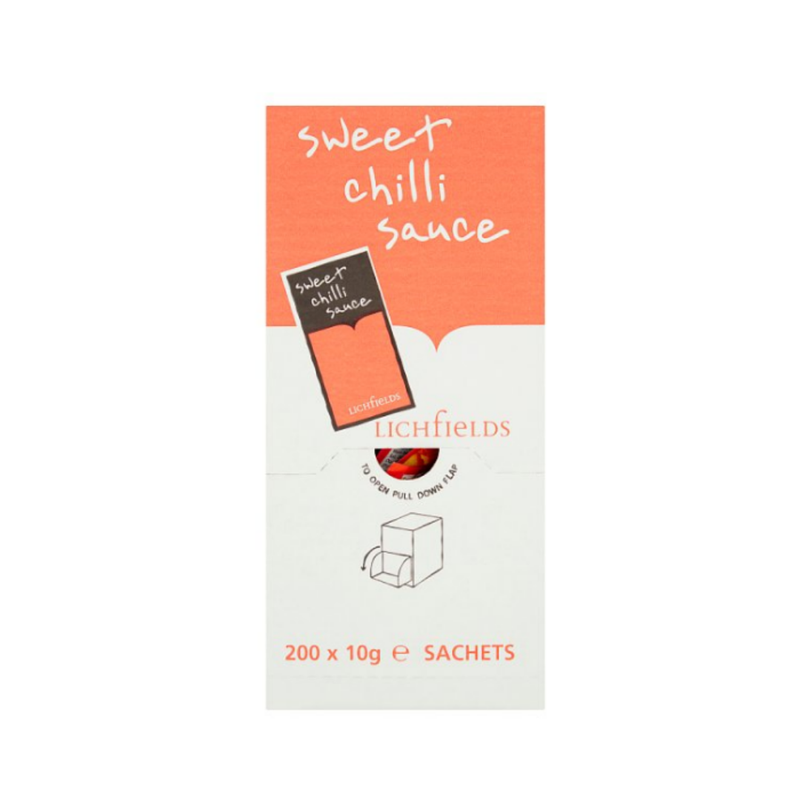 Lichfields Sweet Chilli Sauce 200 x 10g - London Grocery